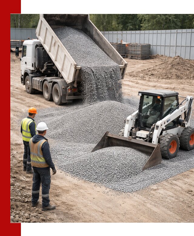 Доставка и продажа гранитного щебня фракции 0-5 в Самаре