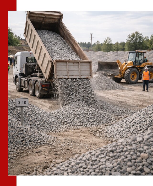 Гранитный щебень фракции 3–10: доставка и продажа в Самаре