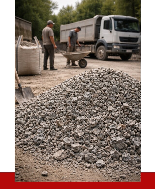 Гранитный щебень фракция 20-40 в Самаре от 3234 руб. ПРОНЕРУДСмр