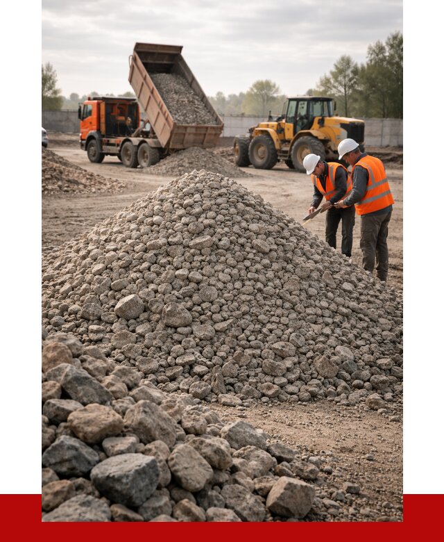 Гранитный щебень фракция 40-70 в Самаре от 2527 руб ПРОНЕРУДСмр