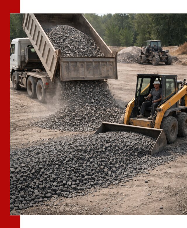 Гранитный щебень фракция 40-70 с доставкой в Самаре