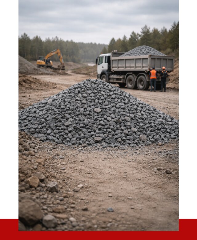 Щебень габбро диабаз фракция 40-70 в Самаре от 2223 р-ПРОНЕРУДСмр