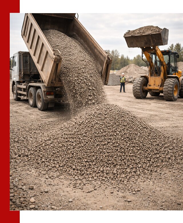 Гравийный щебень фракция 3–10 с доставкой в Самаре