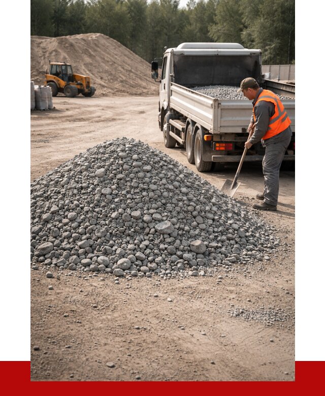 Гравийный щебень фракция 5-10 в Самаре от 2223 р. | ПРОНЕРУДСмр