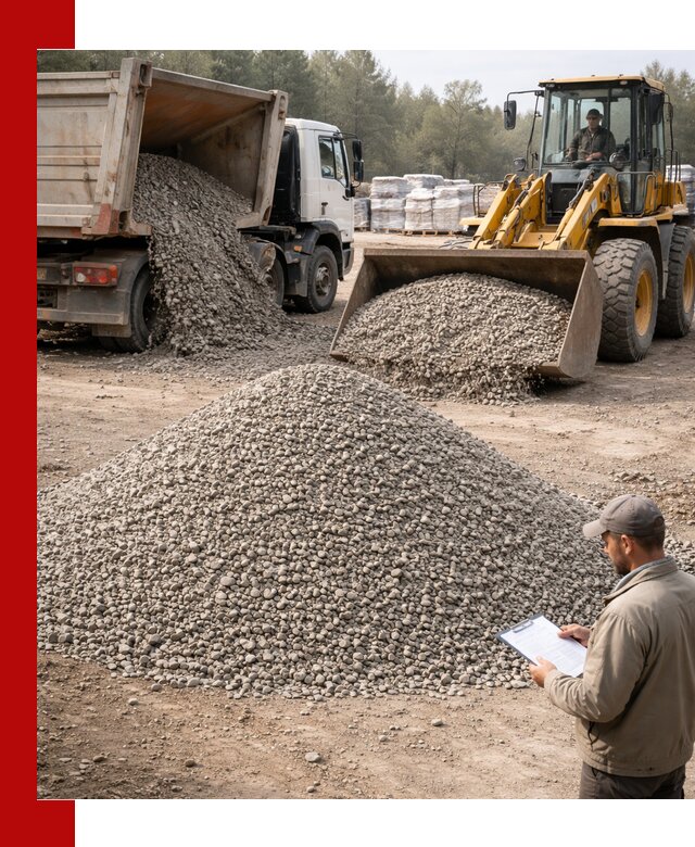 Гравийный щебень фракция 5–10 с доставкой в Самаре