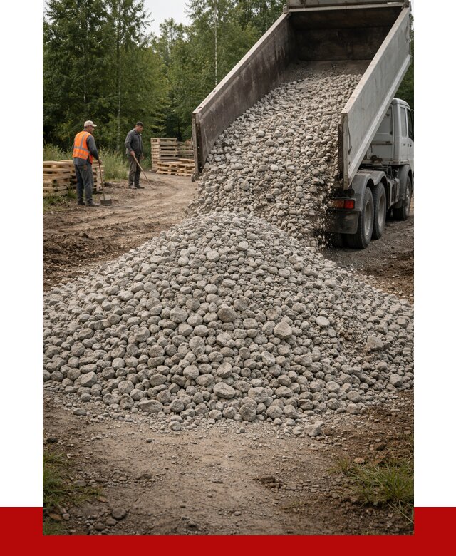 гравийный щебень фракция 70-120 в Самаре от 2476 р. ПРОНЕРУДСмр