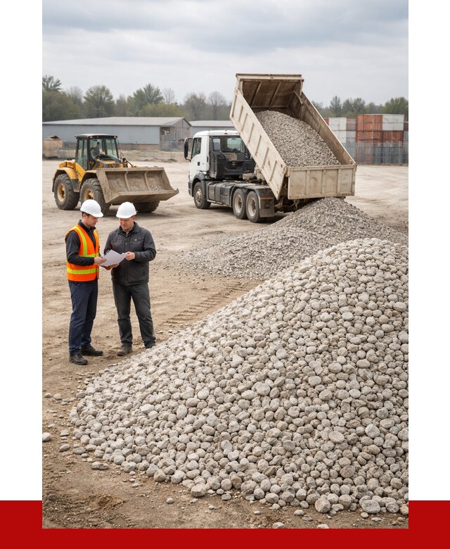 Известняковый щебень в Самаре от 1415 р. доставка | ПРОНЕРУДСмр