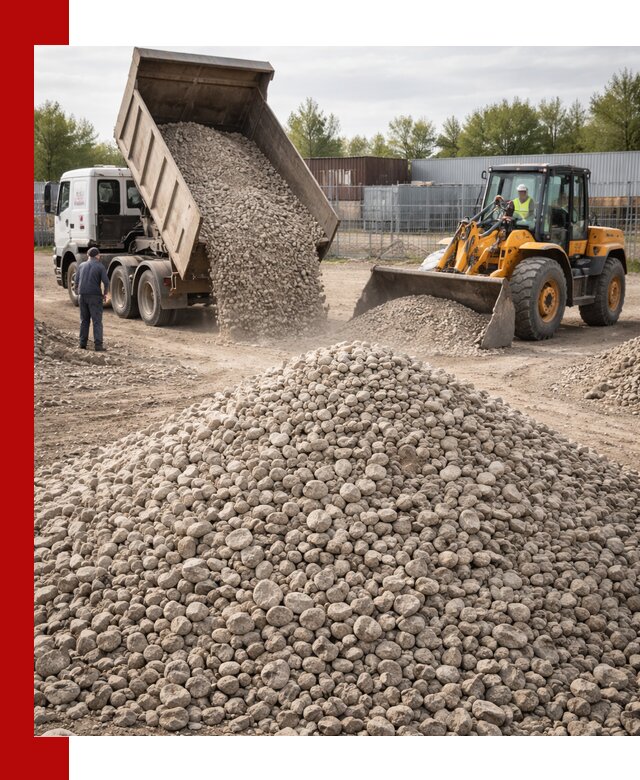 Доломитовый щебень фракции 20–41 с доставкой в Самаре