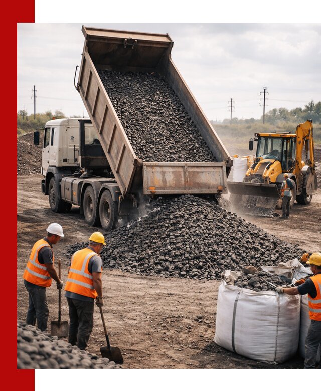 Шлаковый щебень фракция 40-70 с доставкой в Самаре