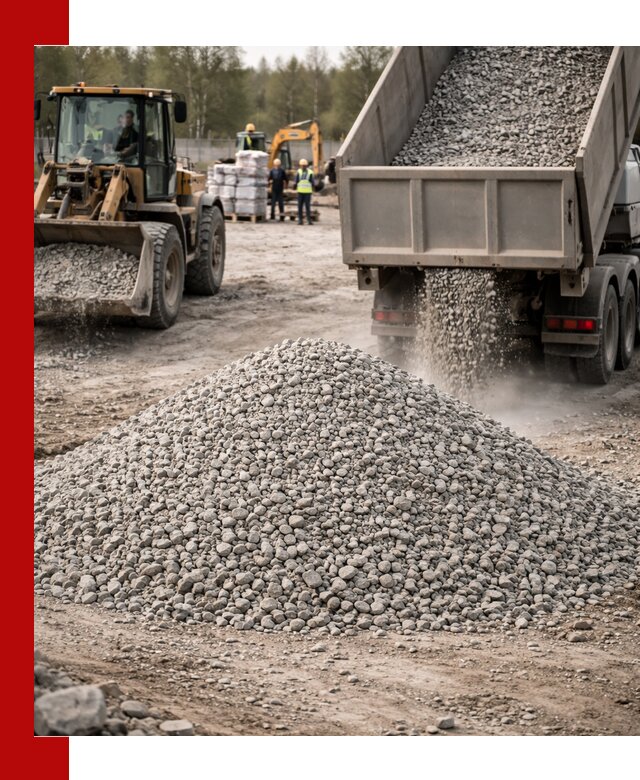 Вторичный щебень фракции 5-20 в Самаре — доставка и продажа крупнотоннажно