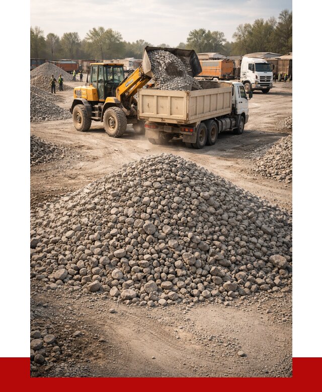 Вторичный щебень фракция 40-70 в Самаре от 1758 р, ПРОНЕРУДСмр