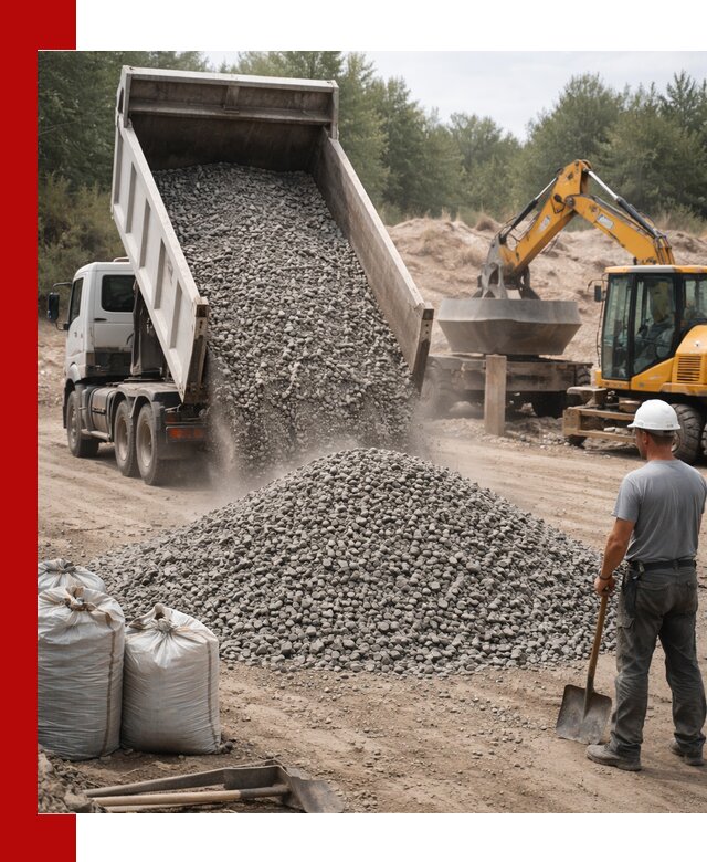 Доставка и продажа бетонного щебня в Самаре