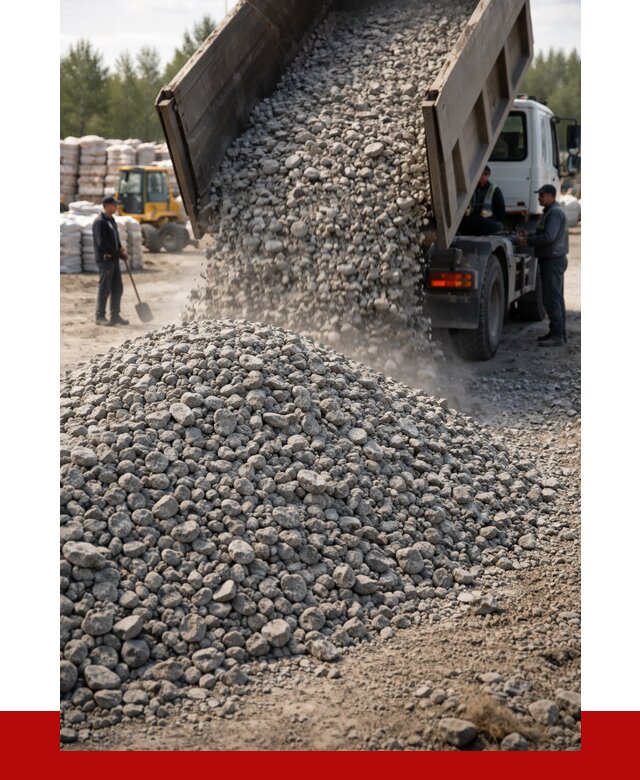 Бетонный щебень фракция 40-70 в Самаре от 1819 р. ПРОНЕРУДСмр