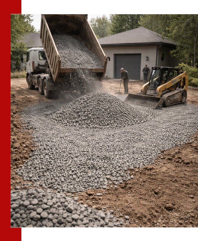 Щебень для парковки в Самаре: доставка и укладка качественного материала