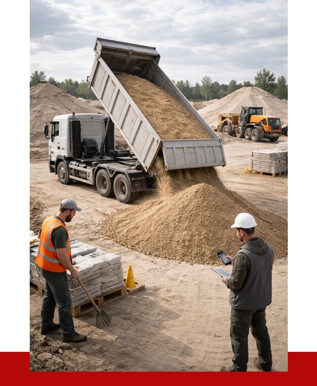 Карьерный песок с доставкой в Самаре от 3638 р. ПРОНЕРУДСмр