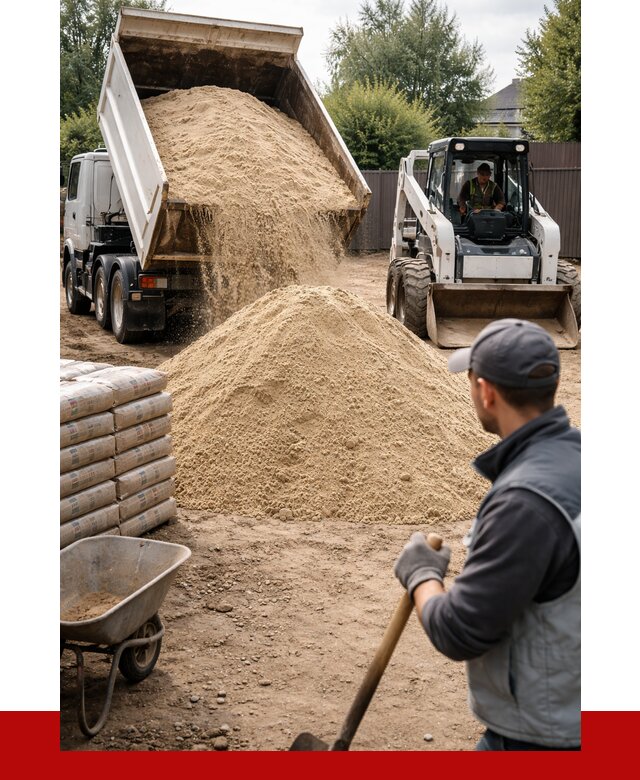 Мытый речной песок с доставкой в Самаре от 1465 р. | ПРОНЕРУДСмр