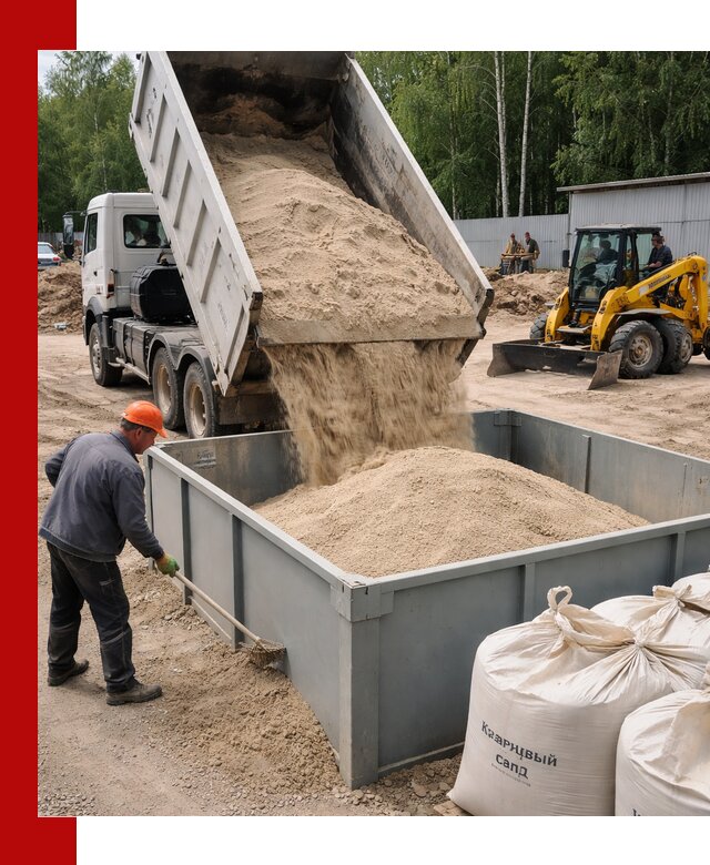 Кварцевый песок для фильтра в Самаре — доставка и качество