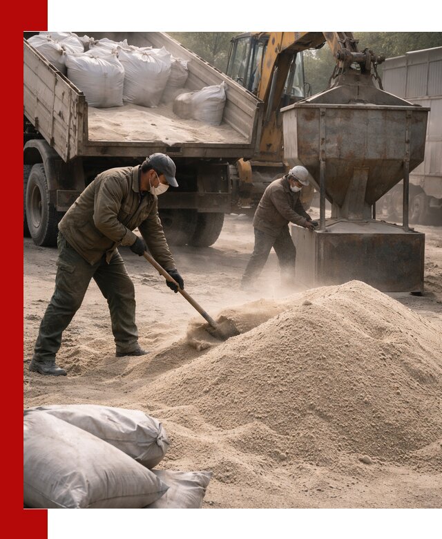 Кварцевый песок для пескоструя в Самаре — доставка и качество