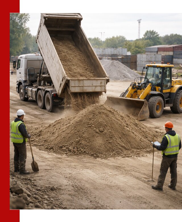 Доставка и продажа пескогрунта оптом и в розницу в Самаре