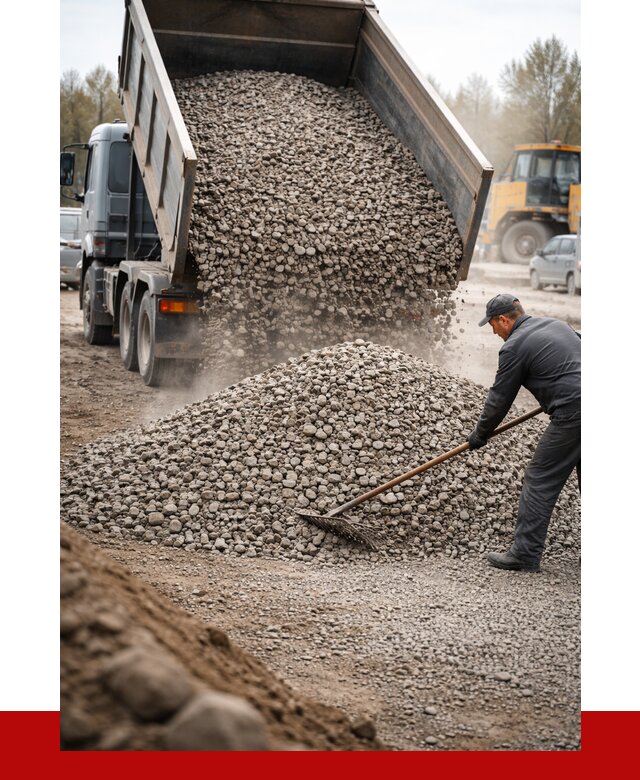 Гравий фракция 20-40 в Самаре от 2527 р. доставка | ПРОНЕРУДСмр