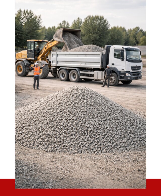 Купить мытый гравий в Самаре от 3537 р, доставка ПРОНЕРУДСмр