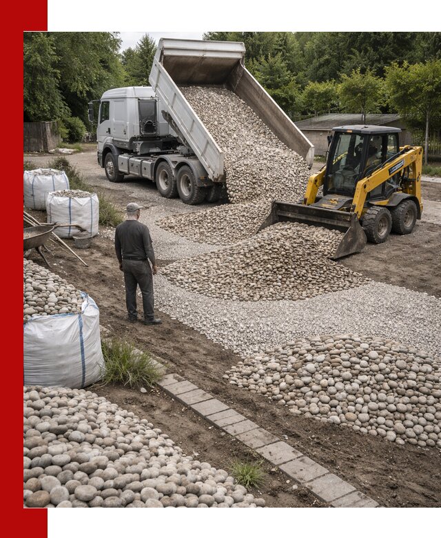 Доставка морской гальки оптом и в розницу в Самаре