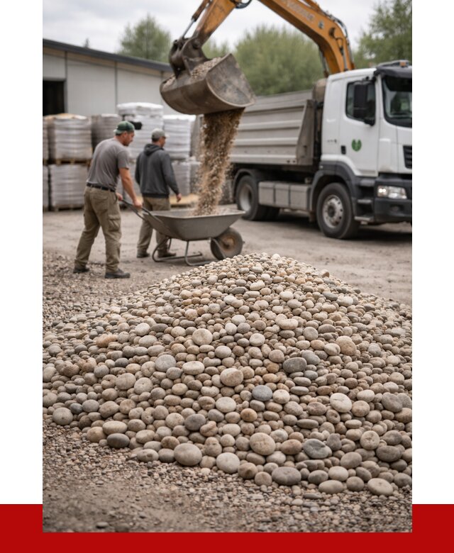 Галька декоративная в Самаре от 3234 р. за куб | ПРОНЕРУДСмр