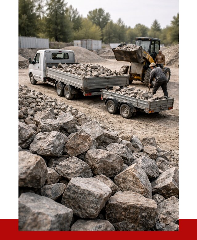 Купить бутовый камень гранитный в Самаре от 2830 р. | ПРОНЕРУДСмр