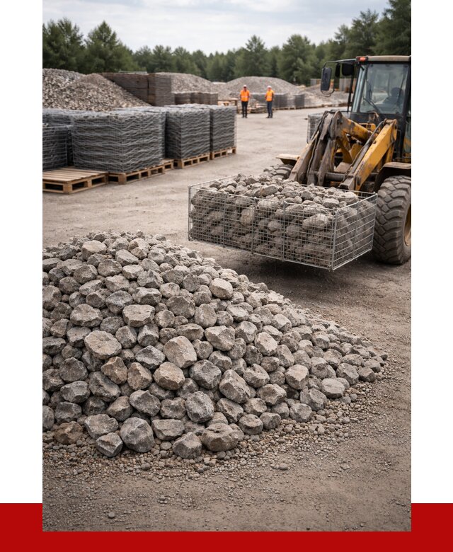 Камень для габионов фракция 70-150 в Самаре от 4245 р. | ПРОНЕРУДСмр