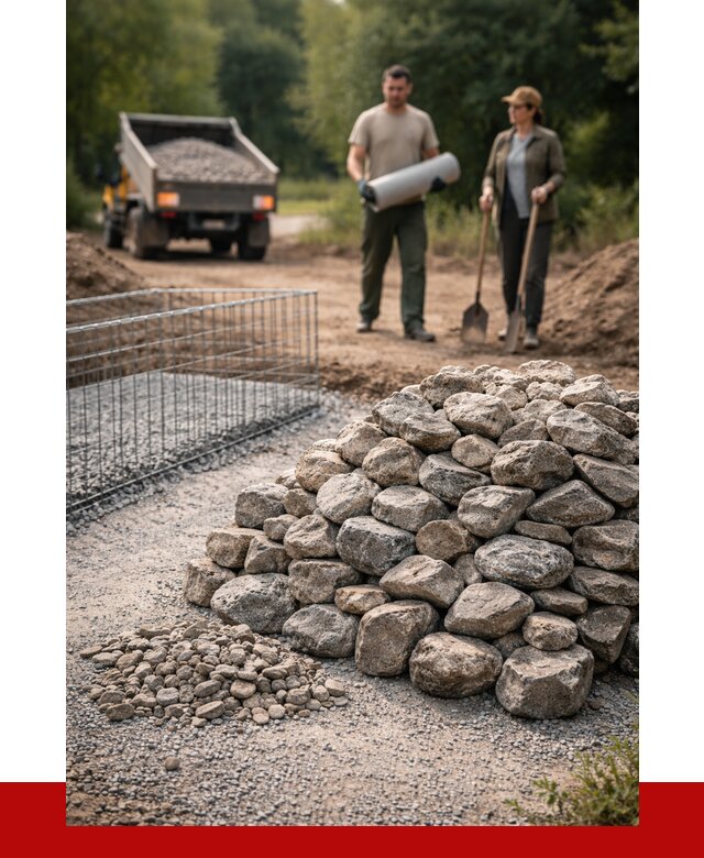 Камень для габионов фракция 100-200 в Самаре от 4851 р. | ПРОНЕРУДСмр