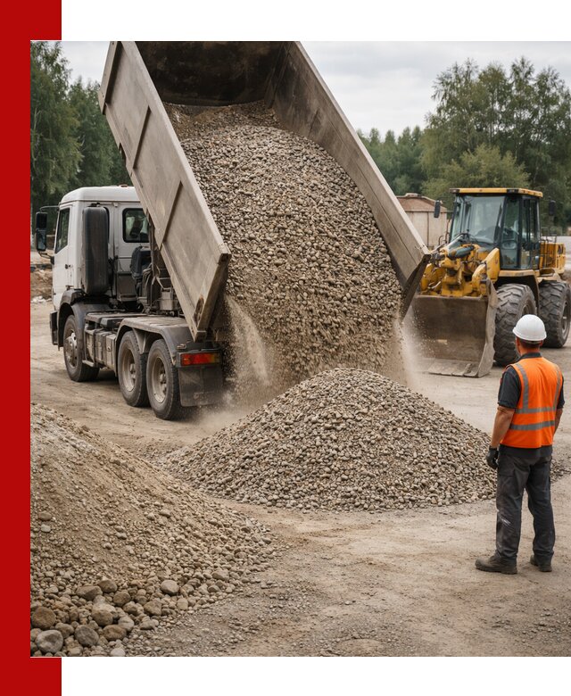 Доставка щпс в Самаре — щебеночно-песчаная смесь под заборы и дорожки