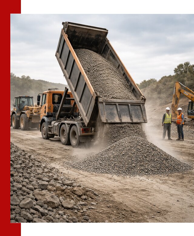 Щебёночно-песчаная смесь ЩПС С1 с доставкой в Самаре