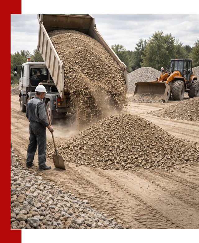 Доставка щпс С3 в Самаре самосвалами и бортовыми грузовиками