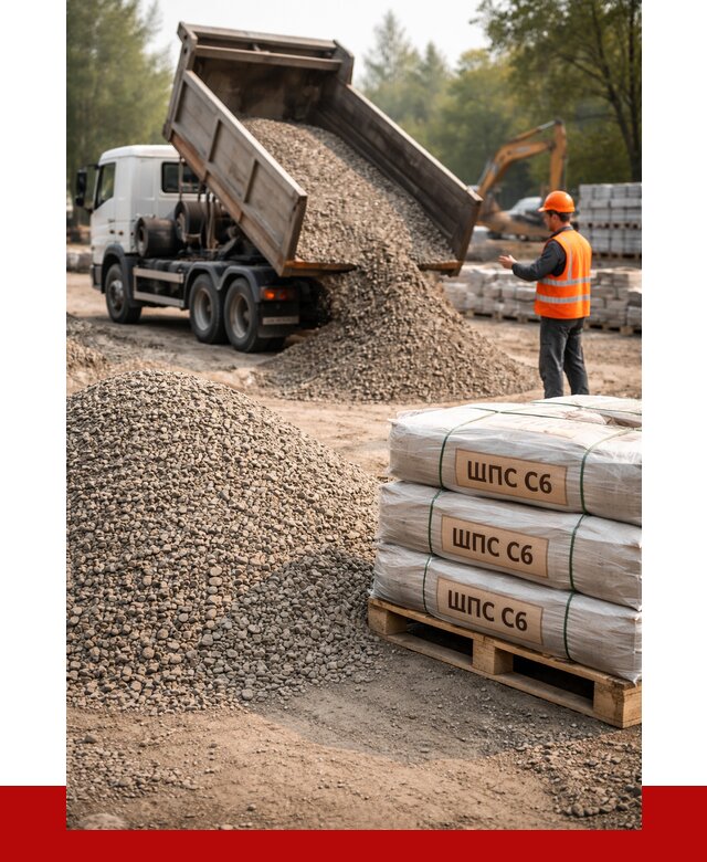ЩПС С6 в Самаре с доставкой от 2223 р. за куб | ПРОНЕРУДСмр