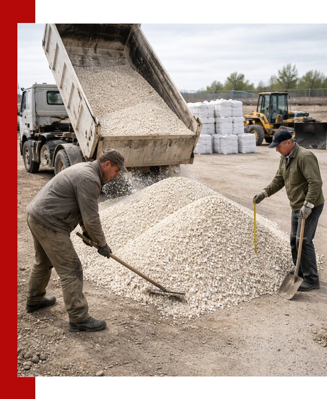 Мраморная крошка с доставкой и разгрузкой в Самаре