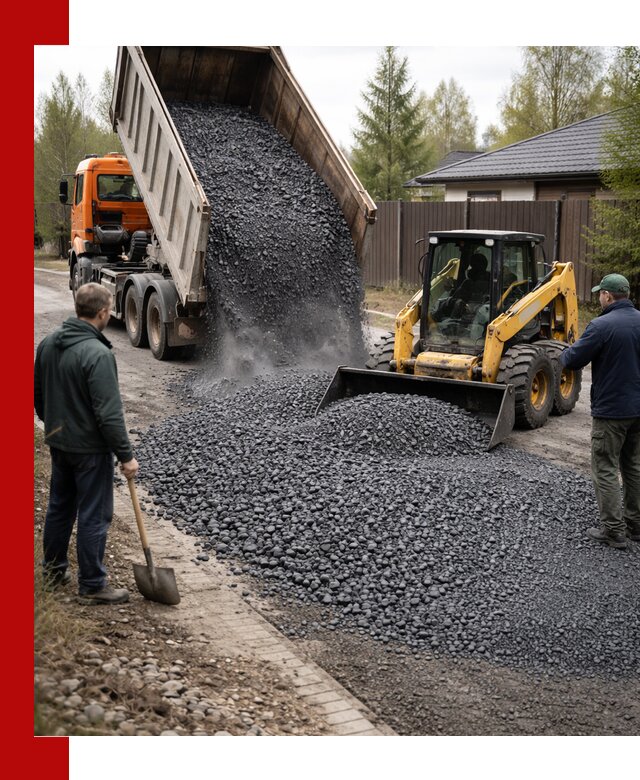 Крошка габбро с доставкой в Самаре для строительных работ