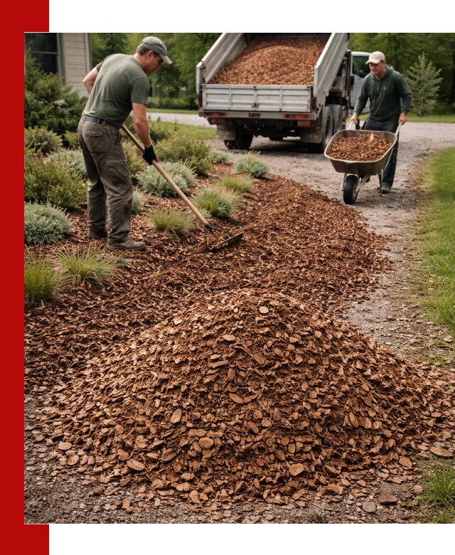 Крошка для мульчирования с доставкой в Самаре