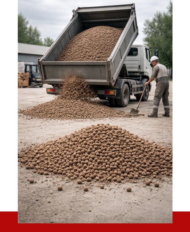Керамзит с доставкой в Самаре от 4245 р. за м3 | ПРОНЕРУДСмр