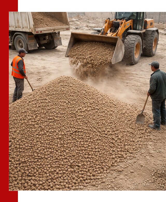 Керамзит фракция 10-20 с доставкой в Самаре