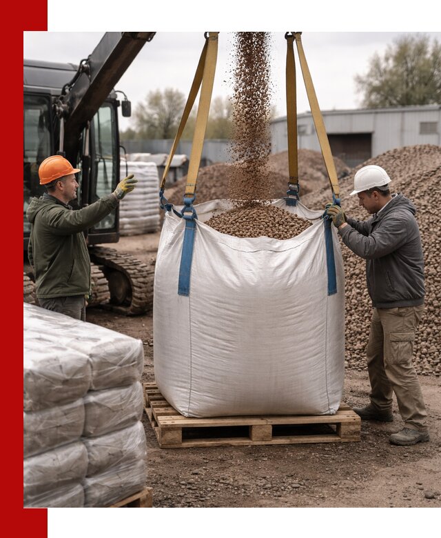 Керамзит в биг-бегах с доставкой в Самаре