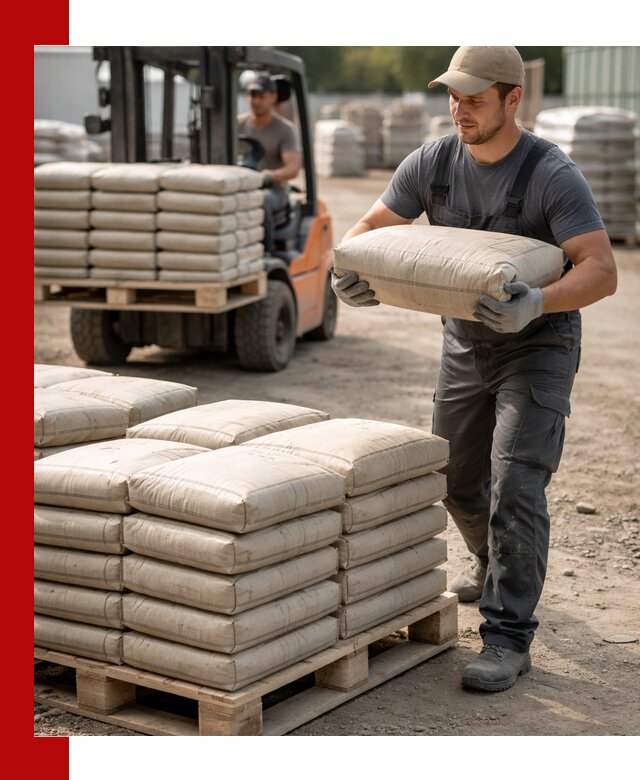 Доставка цемента в мешках оптом и в розницу в Самаре