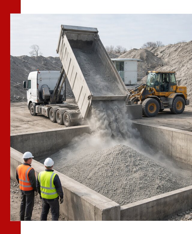 Доставка цемента навалом в Самаре крупными партиями