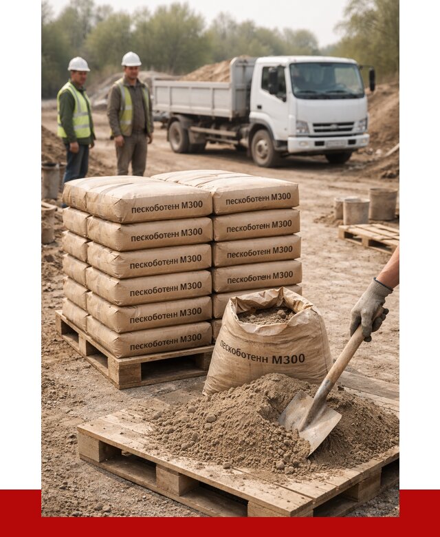 Пескобетон М300 в Самаре с доставкой от 4699 р. за куб | ПРОНЕРУДСмр