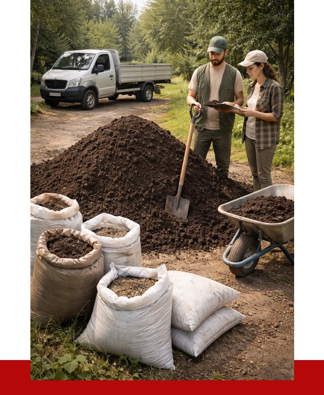 Купить грунт с доставкой в Самаре от 4548 р. за м3 | ПРОНЕРУДСмр