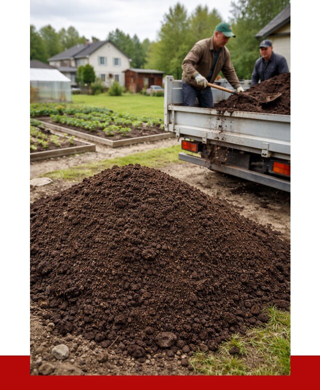Плодородный грунт в Самаре с доставкой от 4245 р. | ПРОНЕРУДСмр
