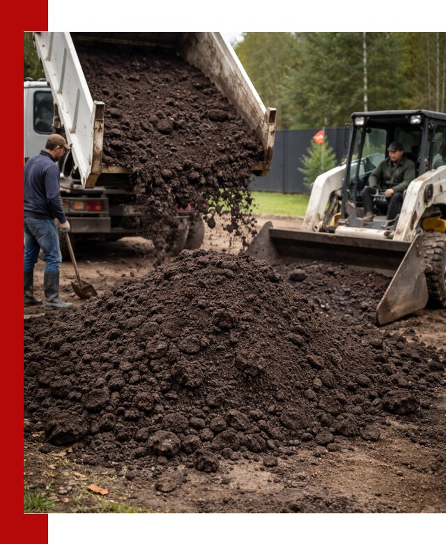 Плодородный грунт с доставкой в Самаре для садов и огородов