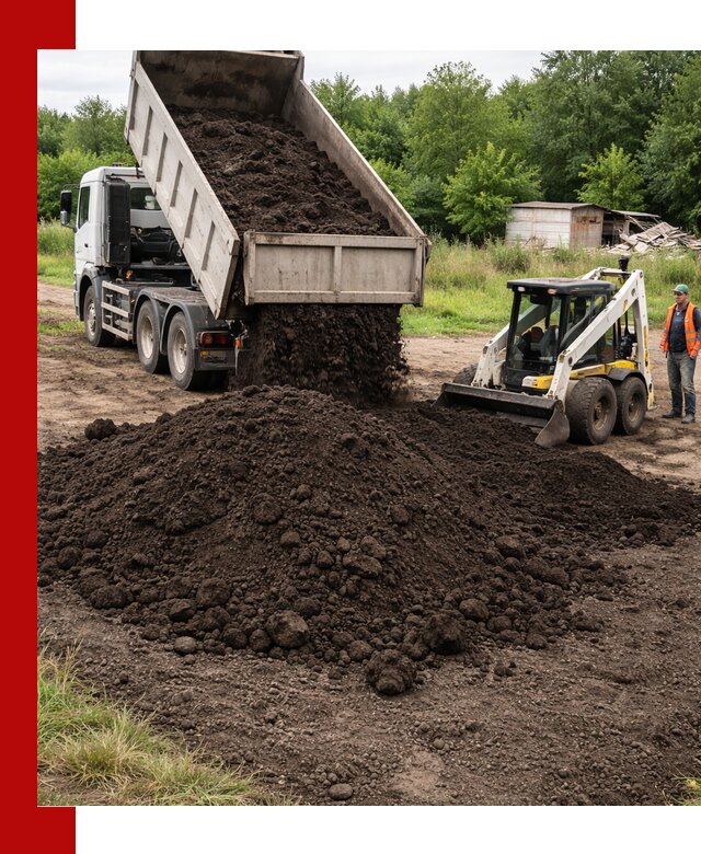 Поставка плодородной земли с доставкой самосвалом в Самаре
