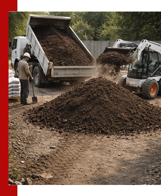 Доставка растительного грунта в Самаре от производителя оптом и в розницу