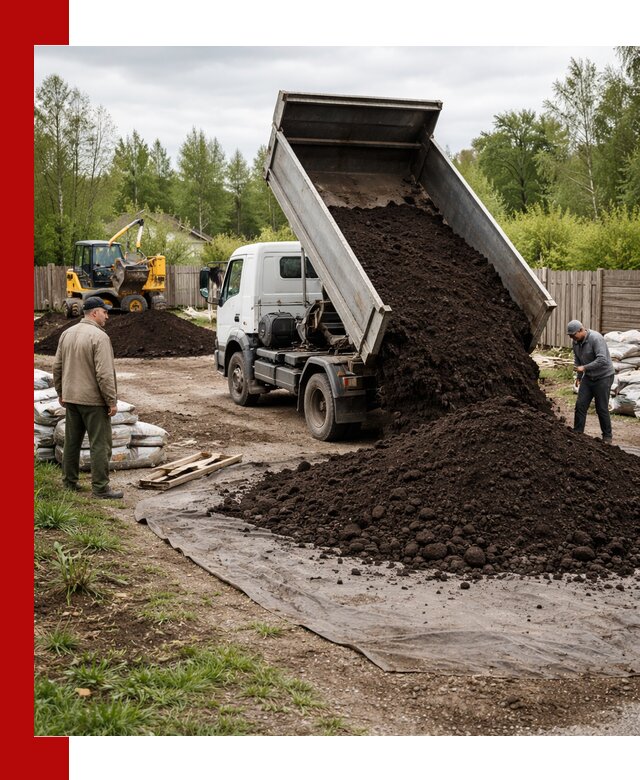 Доставка качественного почвогрунта в Самаре оптом и в розницу
