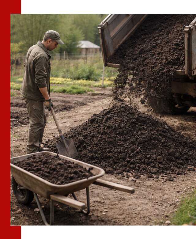 Доставка качественной земли для огорода в Самаре